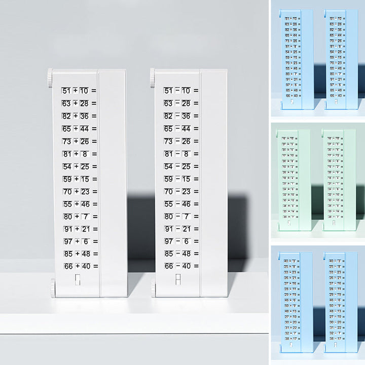 Lisslune | Practice board for oral calculations for children