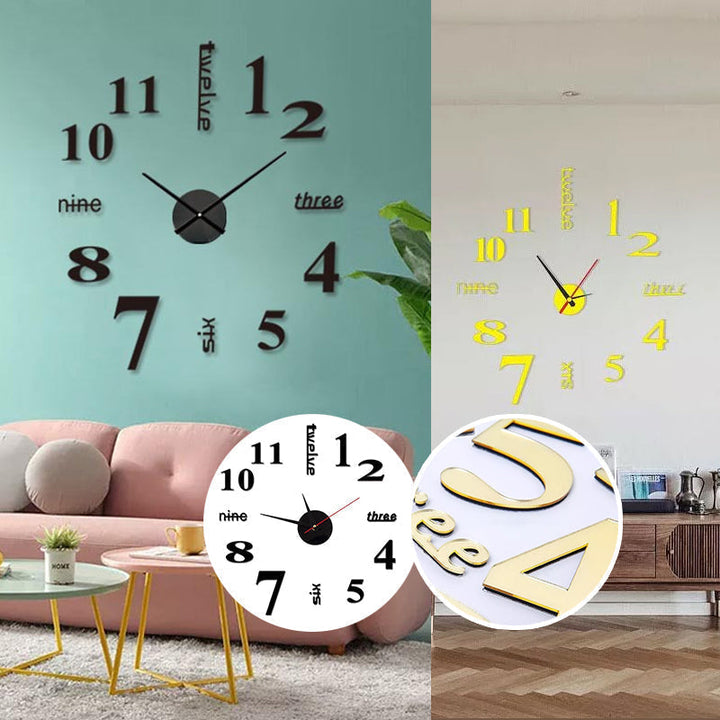 Lisslune | DIY Modern punchless wall clock