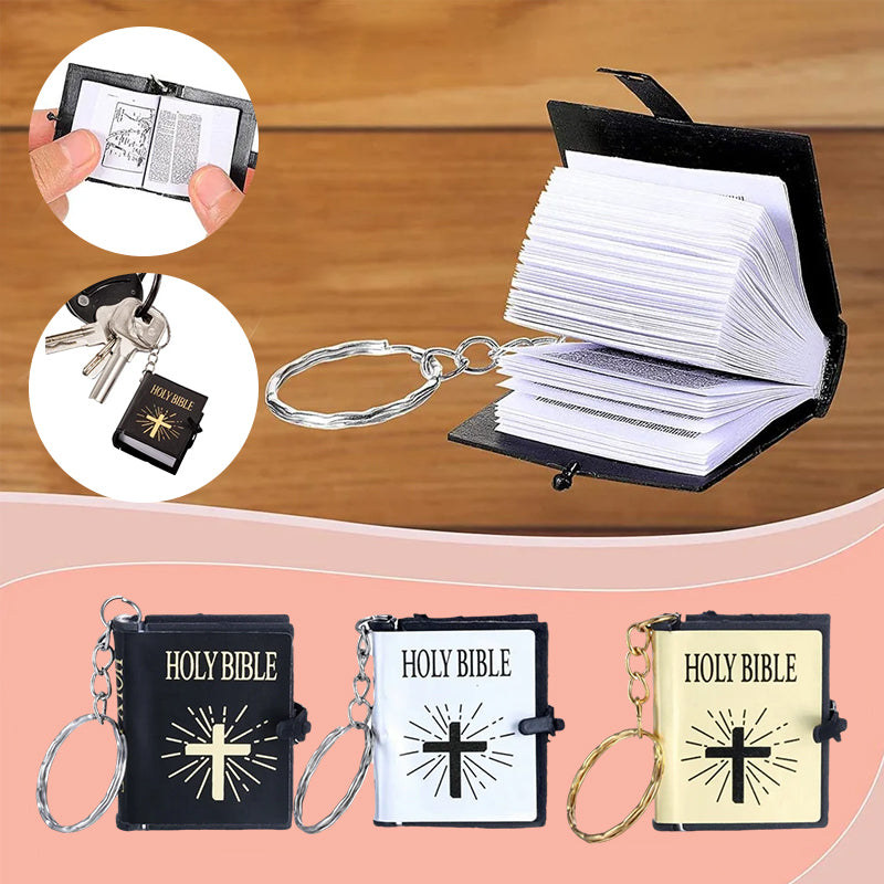 Lisslune | Mini Book Bible Keychain