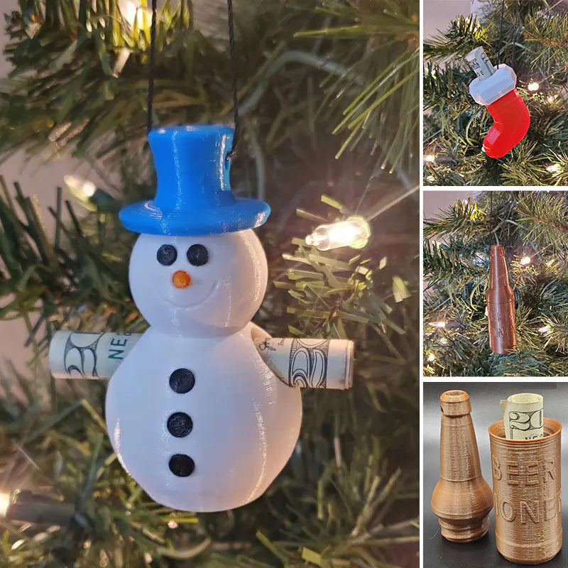 Lisslune | Funny Christmas Money Ornament