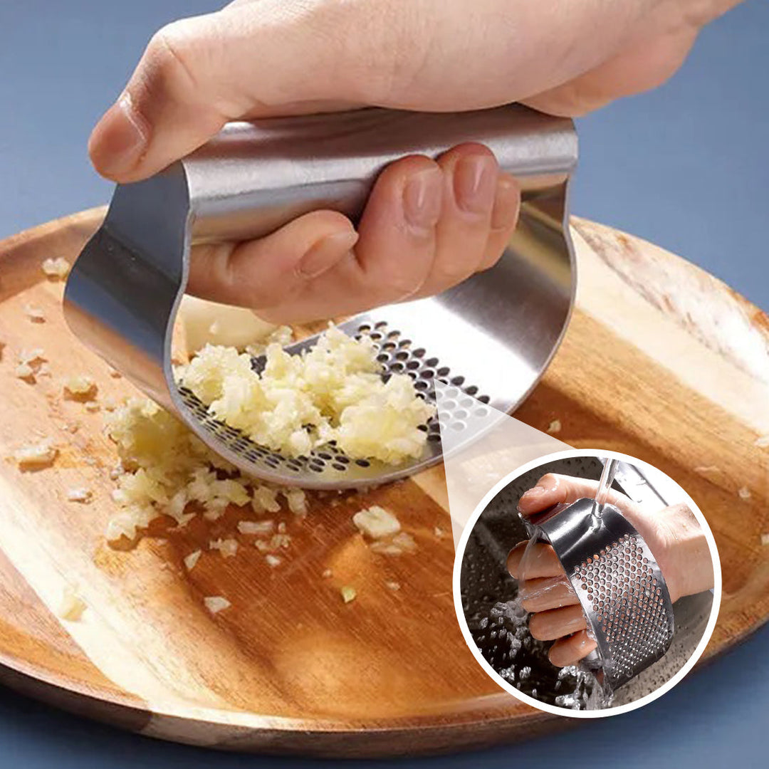 Lisslune | Manual Garlic Press made of Stainless Steel