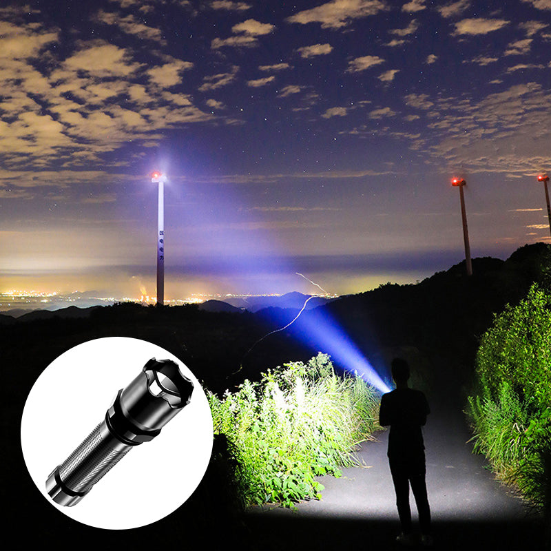 Lisslune | USB rechargeable portable outdoor flashlight