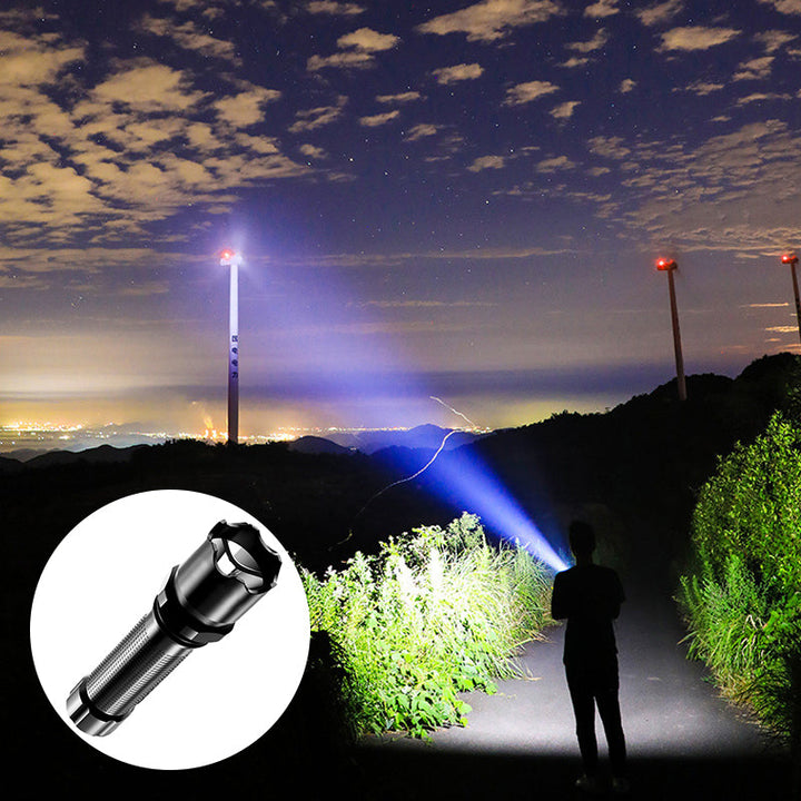 Lisslune | USB rechargeable portable outdoor flashlight