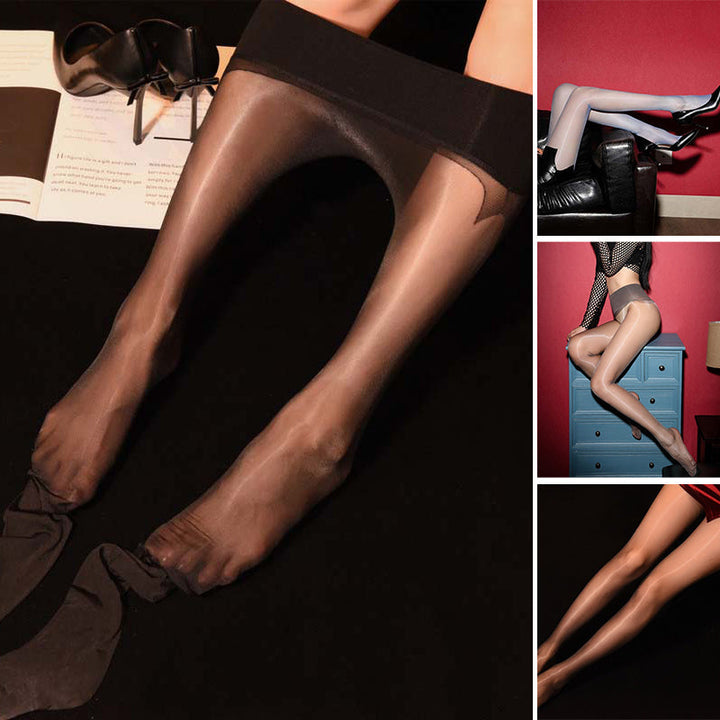 Lisslune | Oil-soaked 1D ultra-thin sexy pearlescent stockings