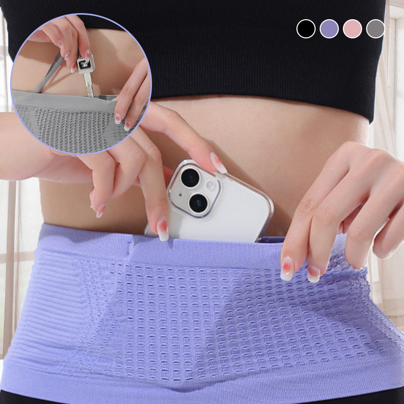 Lisslune | Multifunctional Knitted Breathable Hidden Waist Pocket