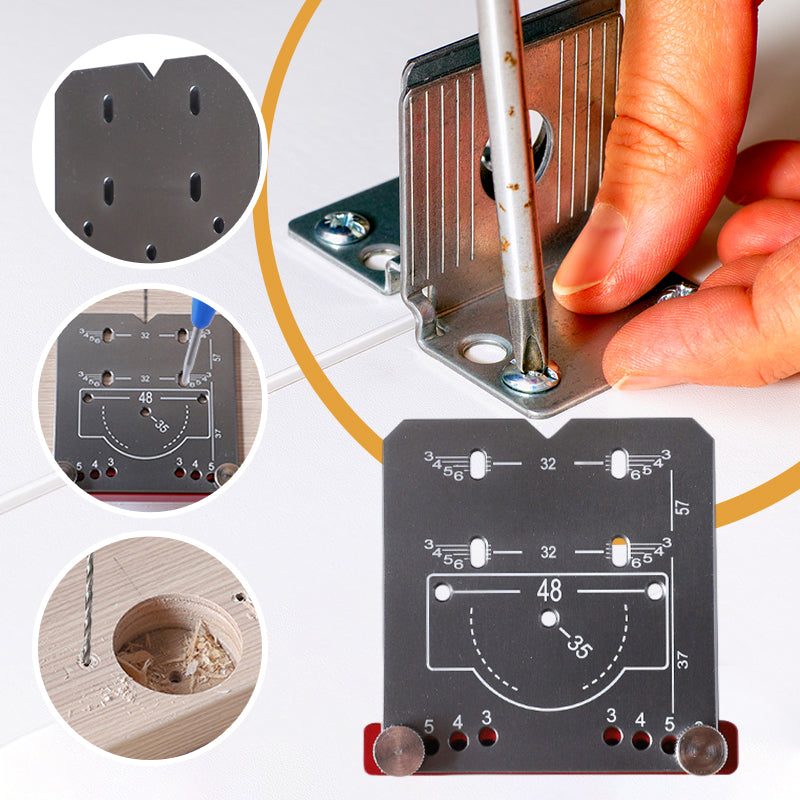 Lisslune | 35mm Hinge Hinge Template Drill Locator