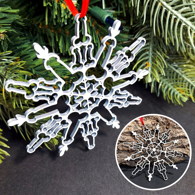 Lisslune | Funny Snowflake Ornaments