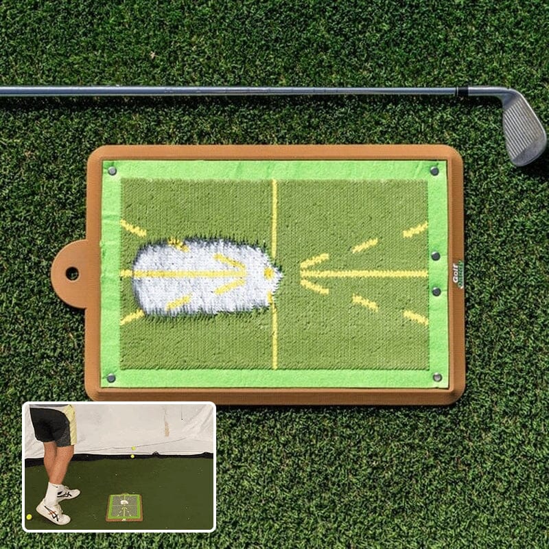 Lisslune | Golf Training Mat for Swing Detection Hitting