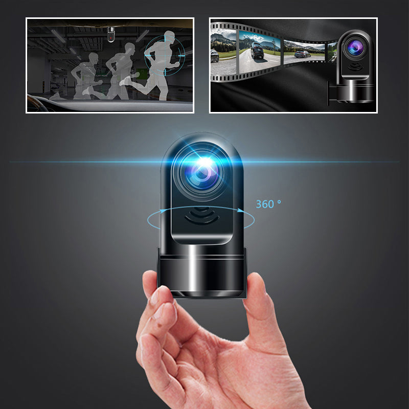 Lisslune | 1080P HD 360° Rotating Mini ADAS Dashcam