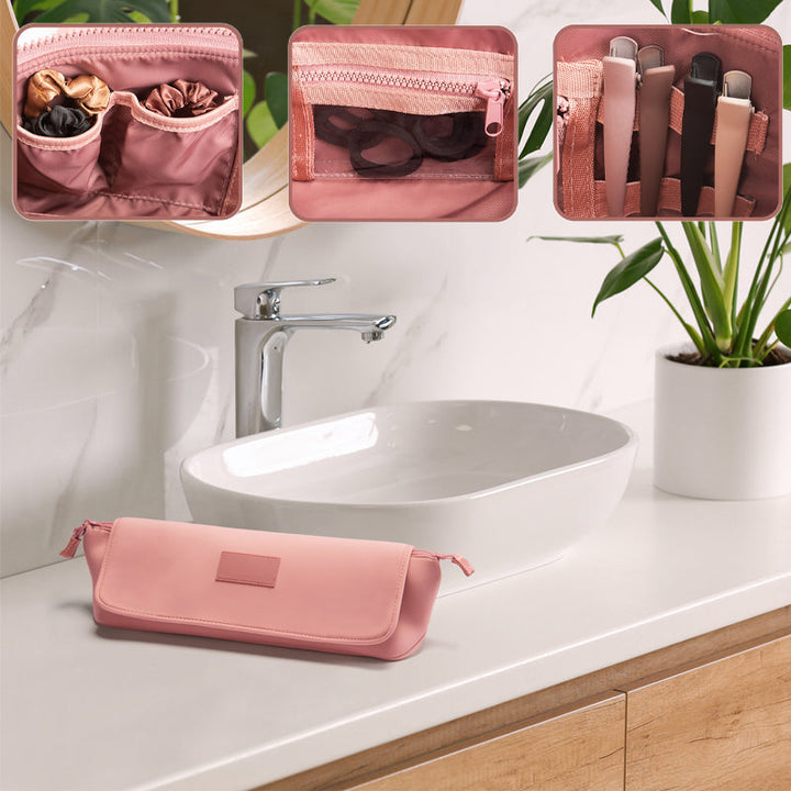 Lisslune | Hair tools travel bag and heat-resistant mat