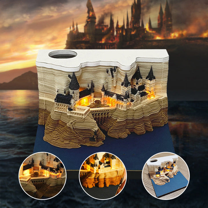Lisslune | Creative 3D Sticky Note Book 2025