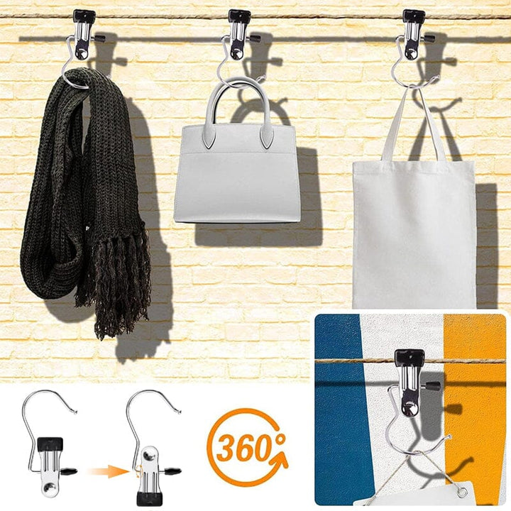 Lisslune | Hanging hooks/clips in stainless steel