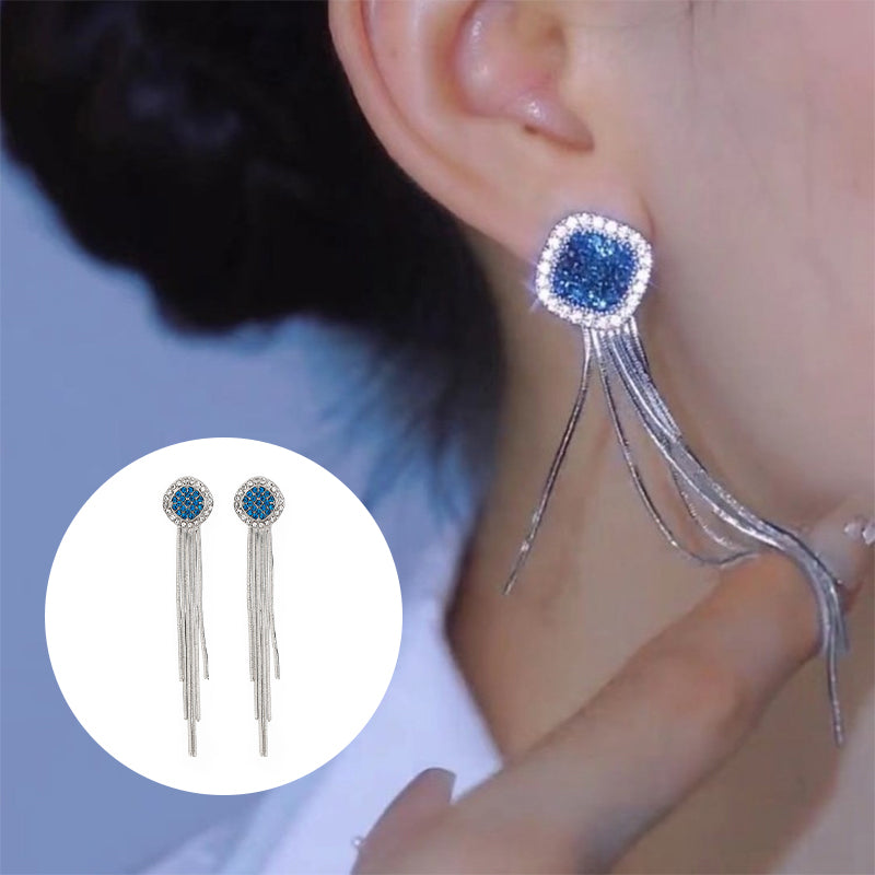 Lisslune | Long Tassel Earrings