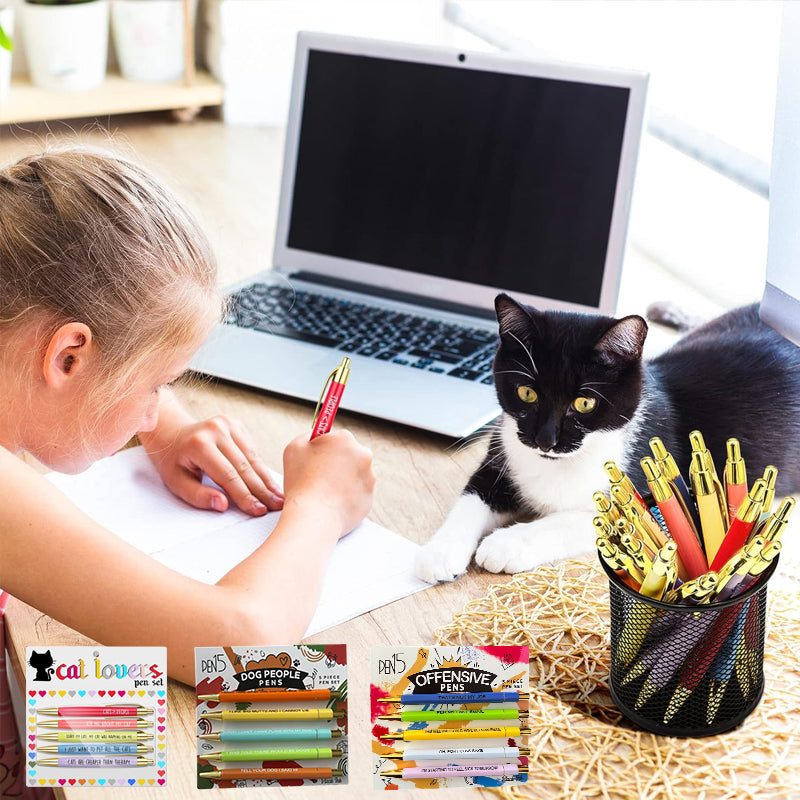 Lisslune | Funny Pens for Pet Owners (5 pieces)