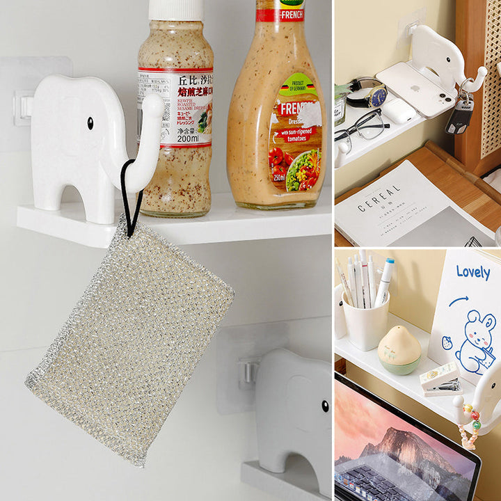 Lisslune | Multifunctional Elephant-Shaped Storage Shelf
