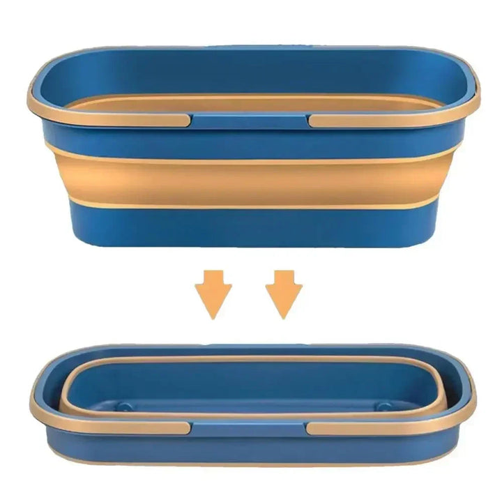 Lisslune | Robust folding cleaning bucket for compact storage