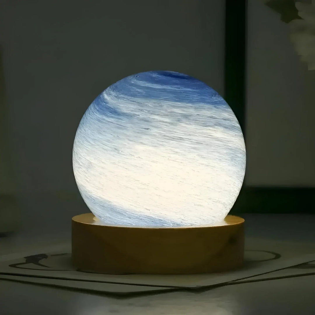 Lisslune | Jensen 3D Glass Mini Rumplanet Lamp