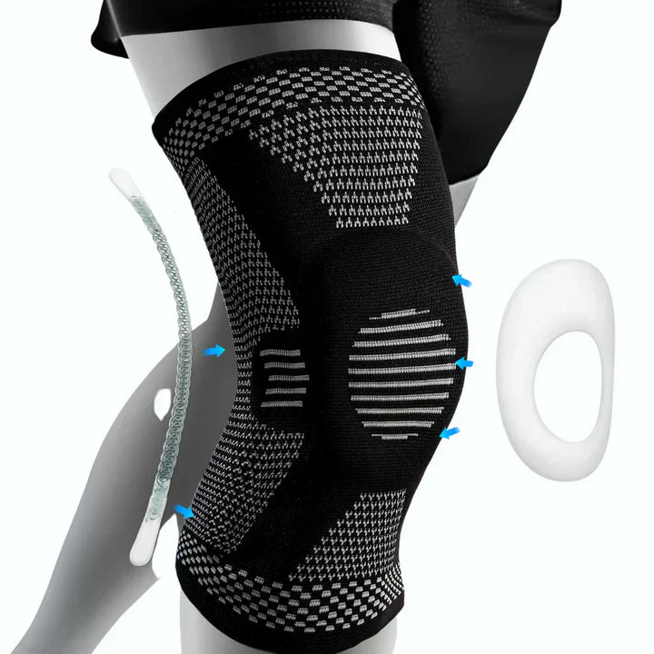 Lisslune | FlexiKnee Compression Brace – Supportive Knee Brace for Pain, Swelling & Stiffness