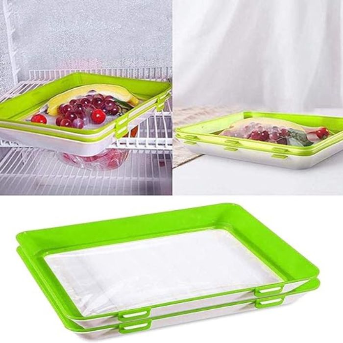 Lisslune | Reusable freshness plate with airtight closure for daily use