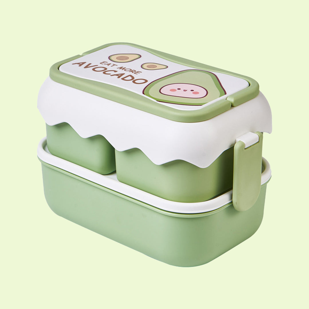 Lisslune | Fruity Double Decker Bento Box