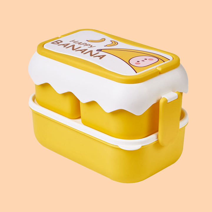 Lisslune | Fruity Double Decker Bento Box
