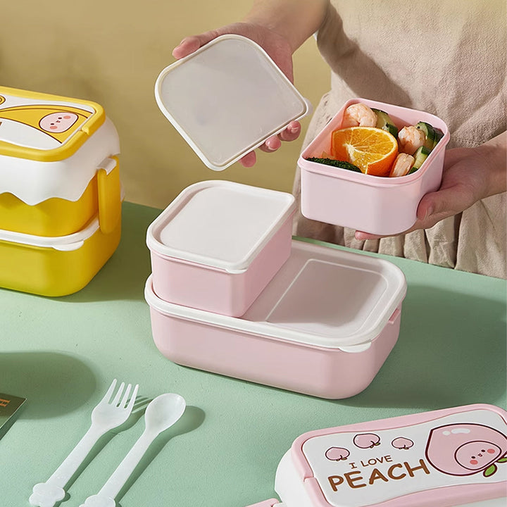 Lisslune | Fruity Double Decker Bento Box