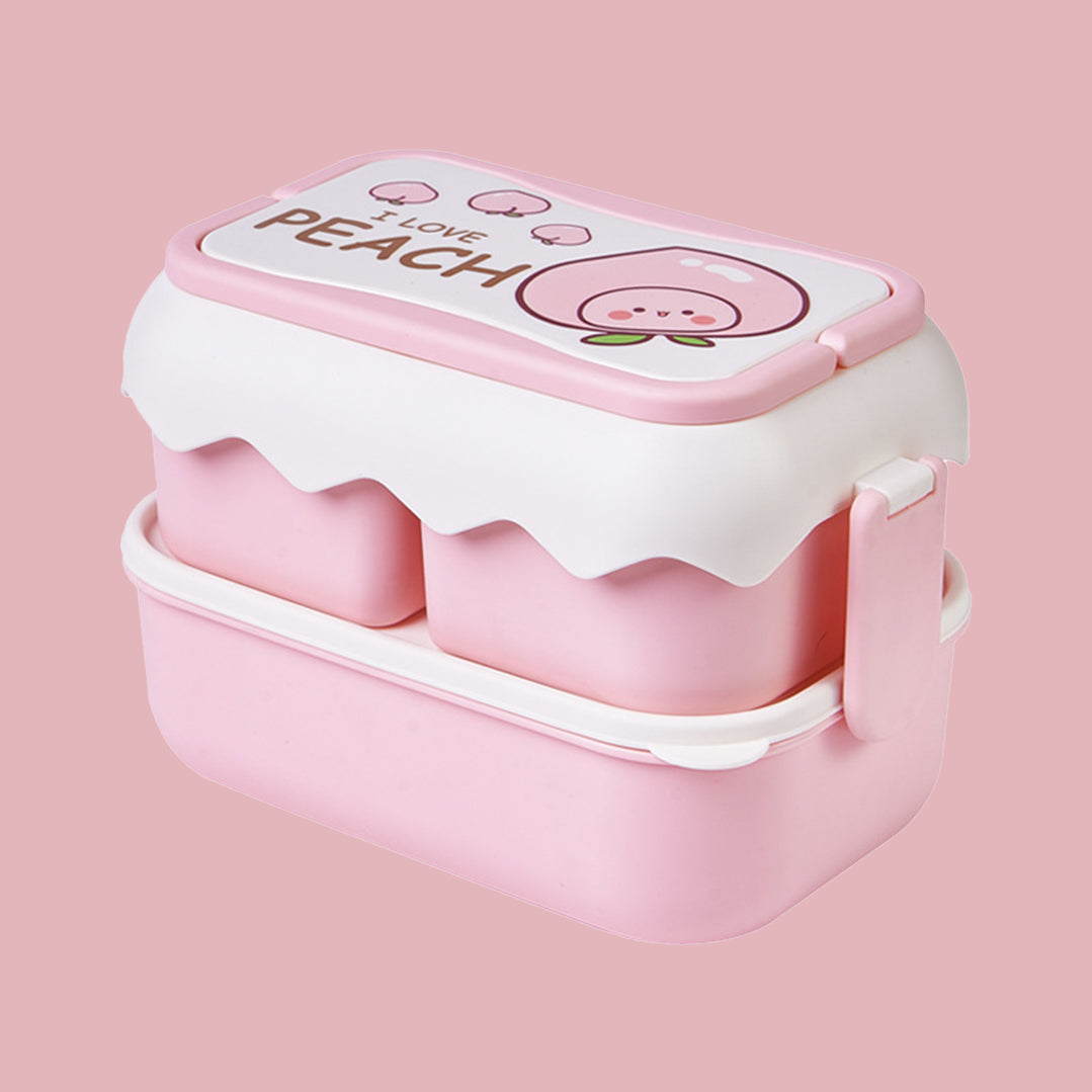 Lisslune | Fruity Double Decker Bento Box