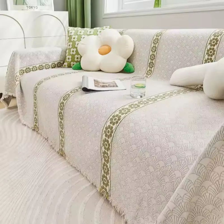 Lisslune | Flourish Leaf Sofa Cover