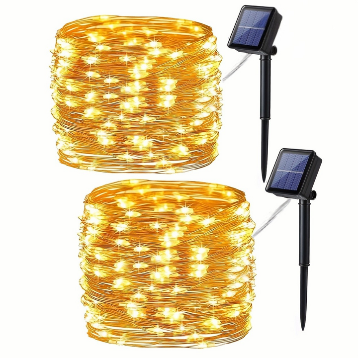 Lisslune | Solar-Powered Fairy Lights – Outdoor Halloween String Decoration