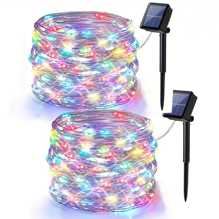 Lisslune | Solar-Powered Fairy Lights – Outdoor Halloween String Decoration