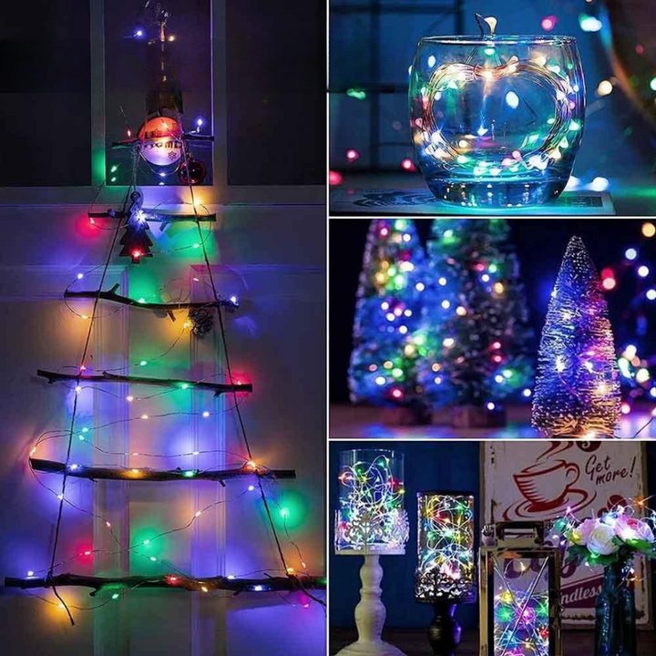 Lisslune | Solar-Powered Fairy Lights – Outdoor Halloween String Decoration