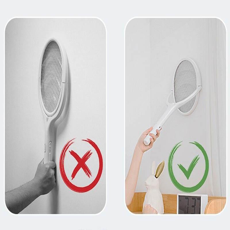 Lisslune | Fly swatter – FlyZap – foldable USB connection – safe for children and pets