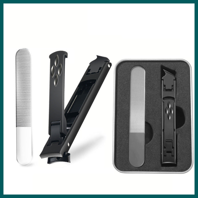 Lisslune | Foldable double-sided nail clipper tool