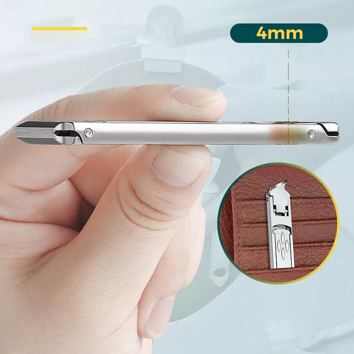 Lisslune | Foldable double-sided nail clipper tool