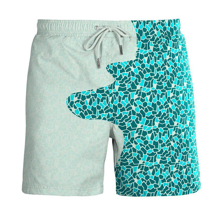 Lisslune | Color change beach pants-swim shorts