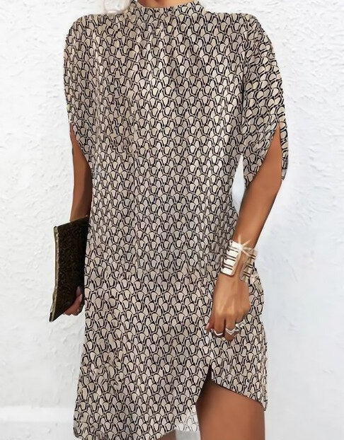 Lisslune | Fashion dress with bat sleeves