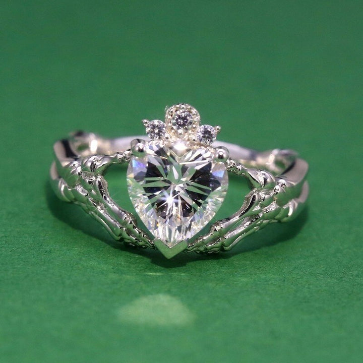 Lisslune | Fashion Exquisite Luxury Popular Shiny Green High Quality Zircon Wedding Ring