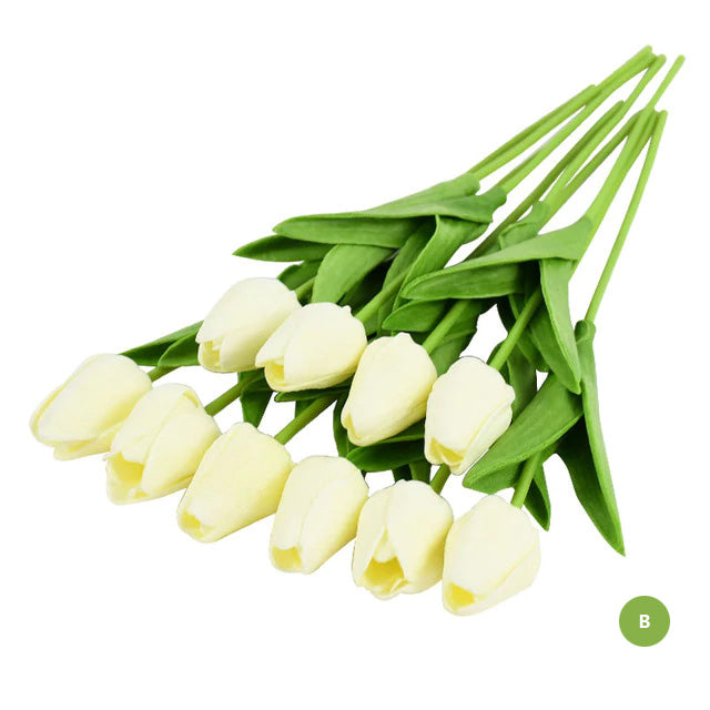 Lisslune | Fashion Tulip Artificial Flowers For maintenance-free creative home decor Floral Displays For living room dining room Nordic Home Decoration