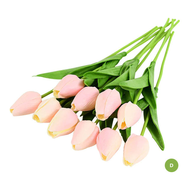 Lisslune | Fashion Tulip Artificial Flowers For maintenance-free creative home decor Floral Displays For living room dining room Nordic Home Decoration