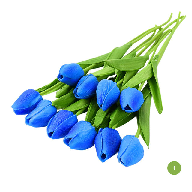 Lisslune | Fashion Tulip Artificial Flowers For maintenance-free creative home decor Floral Displays For living room dining room Nordic Home Decoration