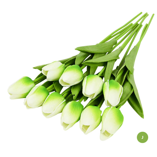 Lisslune | Fashion Tulip Artificial Flowers For maintenance-free creative home decor Floral Displays For living room dining room Nordic Home Decoration