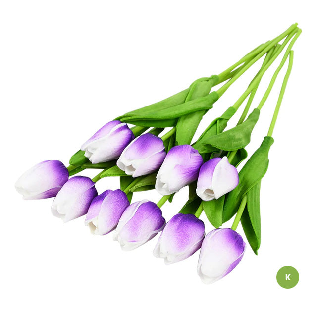 Lisslune | Fashion Tulip Artificial Flowers For maintenance-free creative home decor Floral Displays For living room dining room Nordic Home Decoration