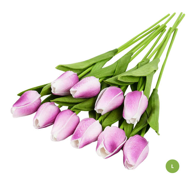 Lisslune | Fashion Tulip Artificial Flowers For maintenance-free creative home decor Floral Displays For living room dining room Nordic Home Decoration