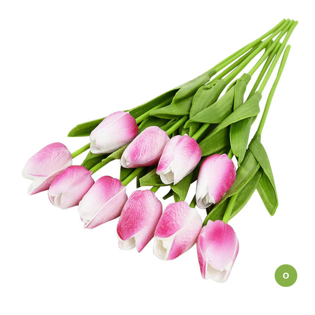 Lisslune | Fashion Tulip Artificial Flowers For maintenance-free creative home decor Floral Displays For living room dining room Nordic Home Decoration