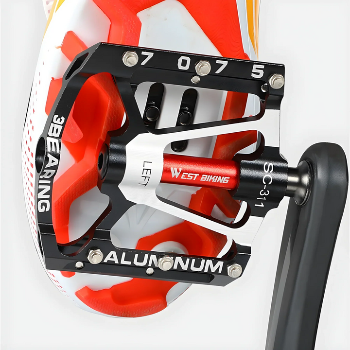 Lisslune | Robust Lightweight Aluminum Bicycle Pedals With Non-Slip Grip