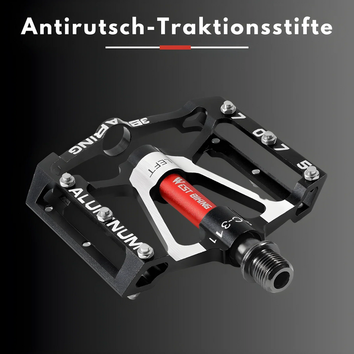 Lisslune | Robust Lightweight Aluminum Bicycle Pedals With Non-Slip Grip