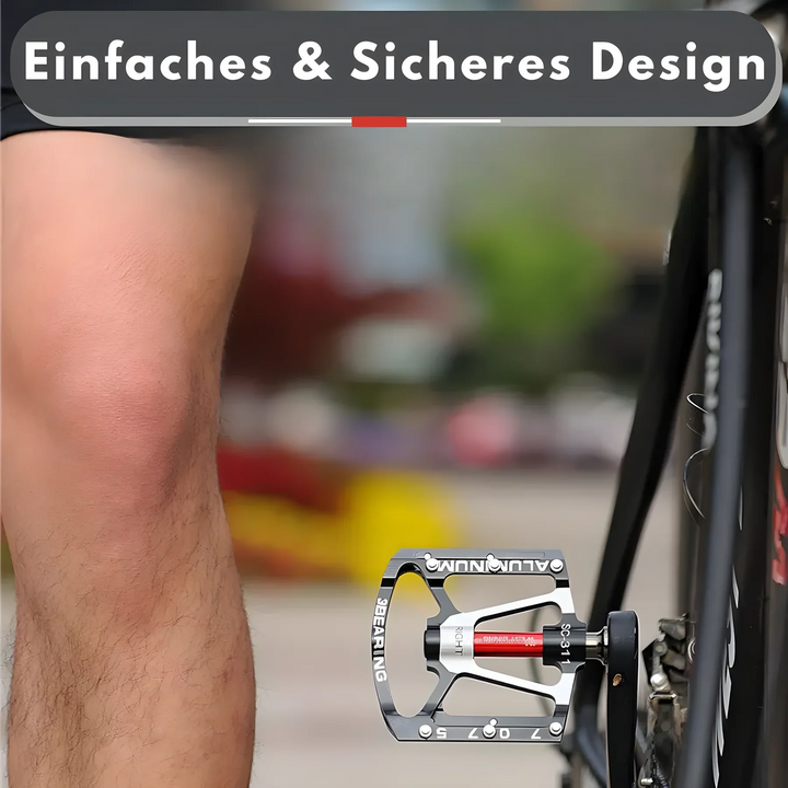 Lisslune | Robust Lightweight Aluminum Bicycle Pedals With Non-Slip Grip