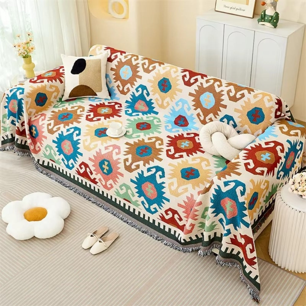 Lisslune | Fiesta Woven Sofa Cover