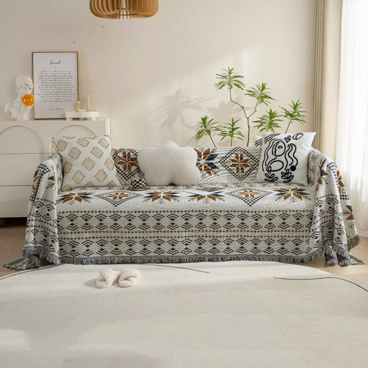 Lisslune | Fiesta Woven Sofa Cover