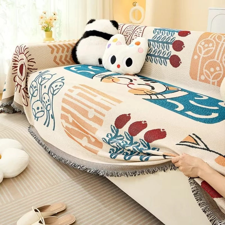 Lisslune | Fiesta Woven Sofa Cover